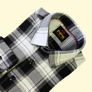 Classic Black Check Casual Shirt