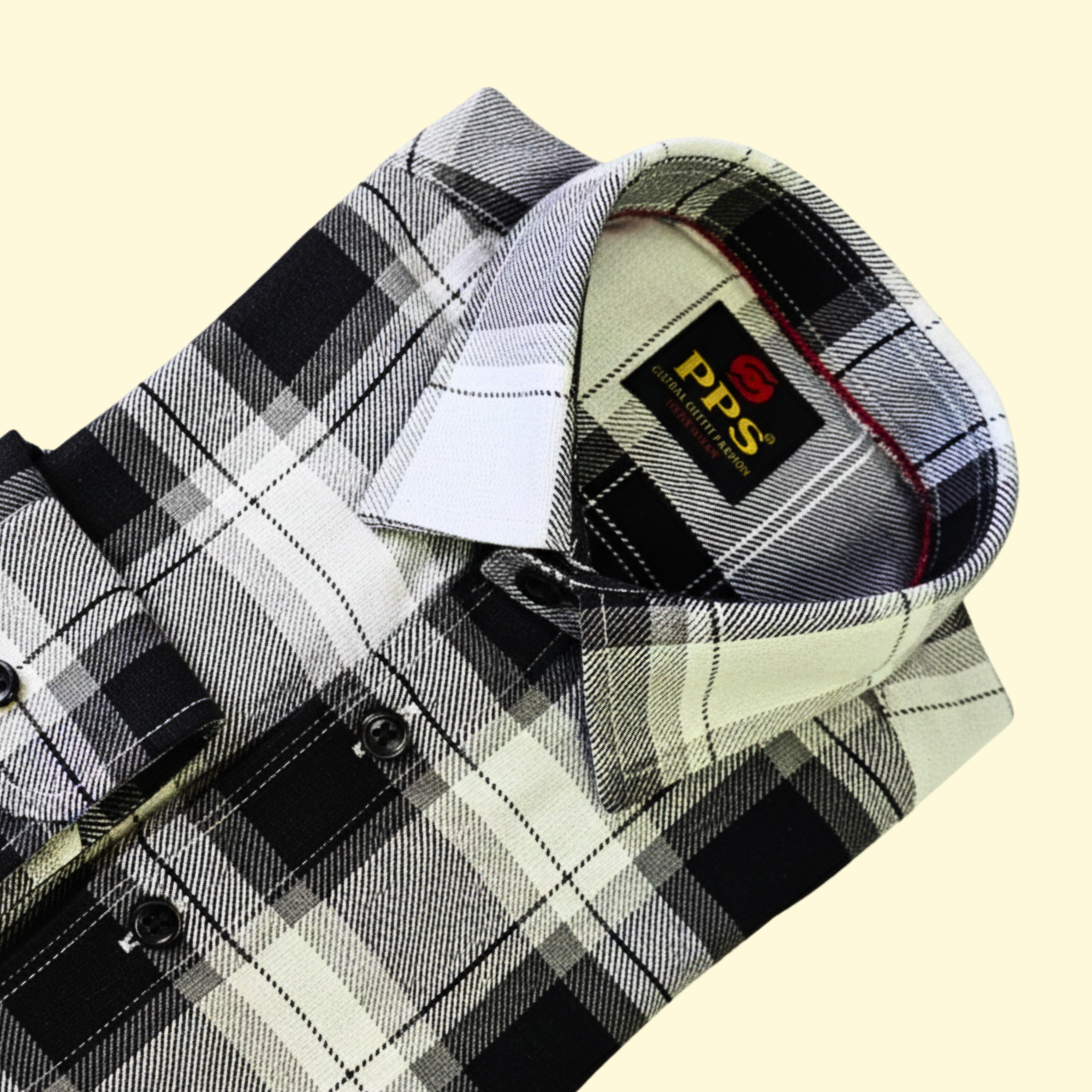 Classic Black Check Casual Shirt Classic Black Check Casual Shirt