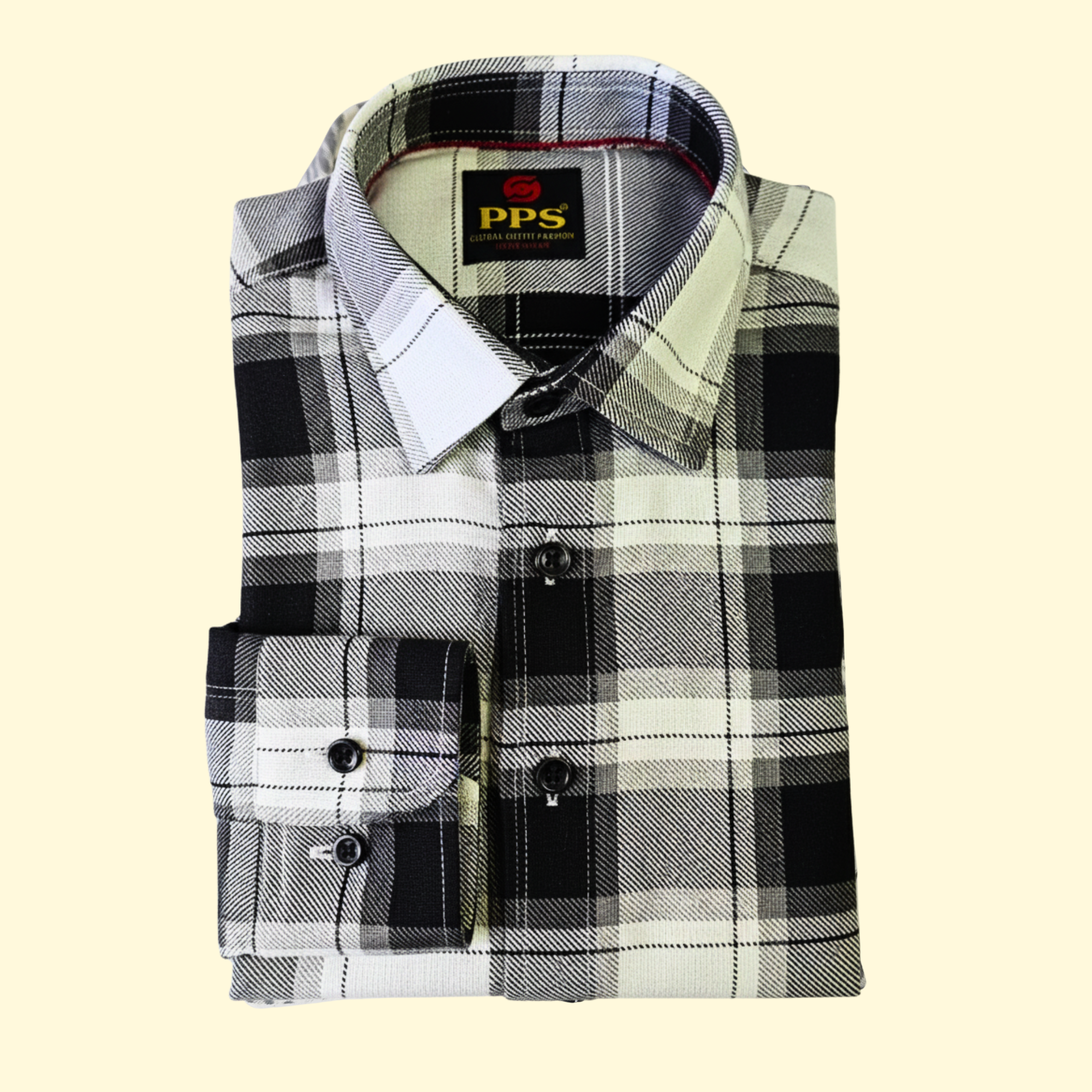 Classic Black Check Casual Shirt Classic Black Check Casual Shirt