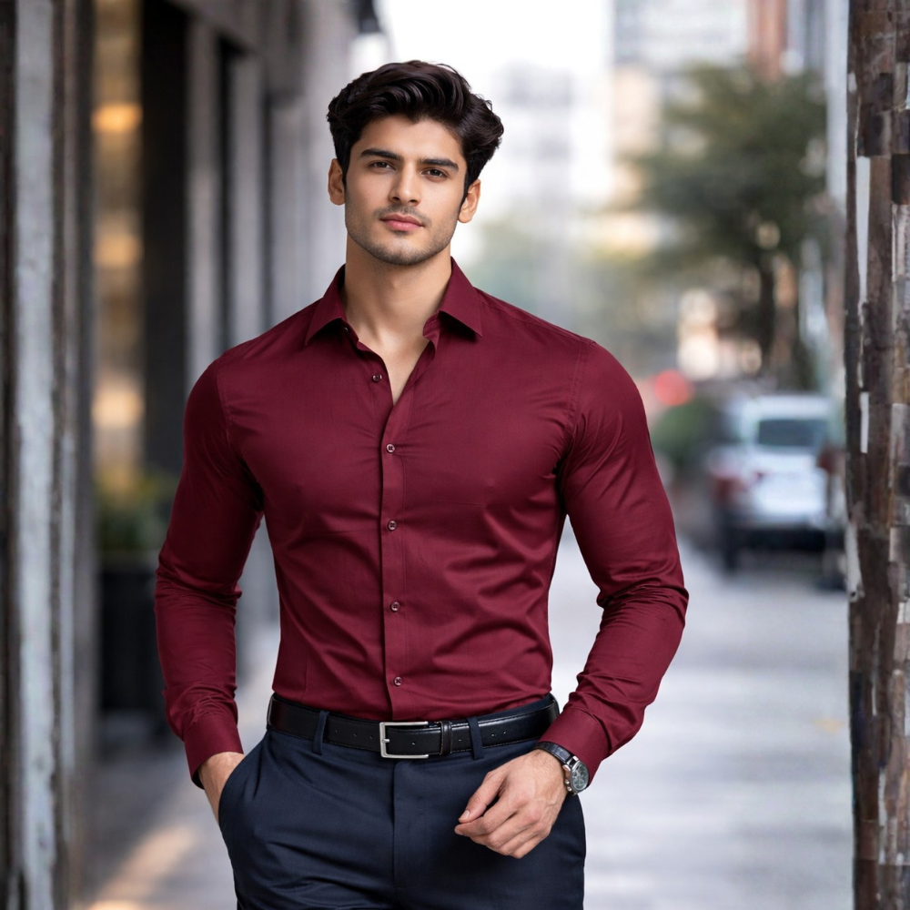 PPS Plain Formal Shirts